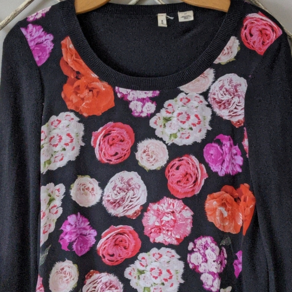 Anthropologie Moth Rose Snapshot Pullover Sweater - Picture 8 of 8